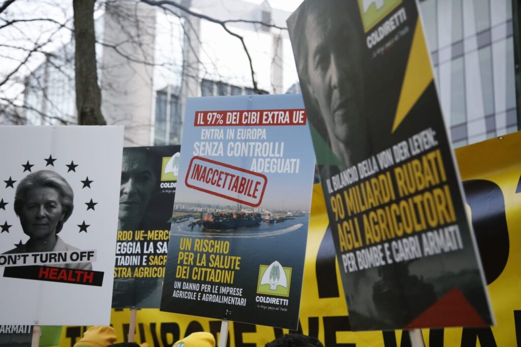 protesta agricoltori ue