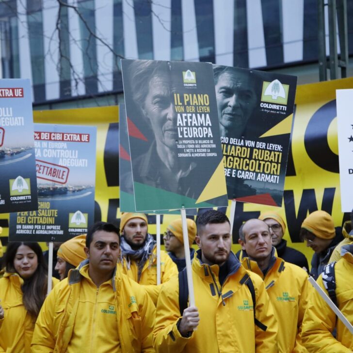 Anche agricoltori alessandrini a Bruxelles per contestare le politiche dell’Ue