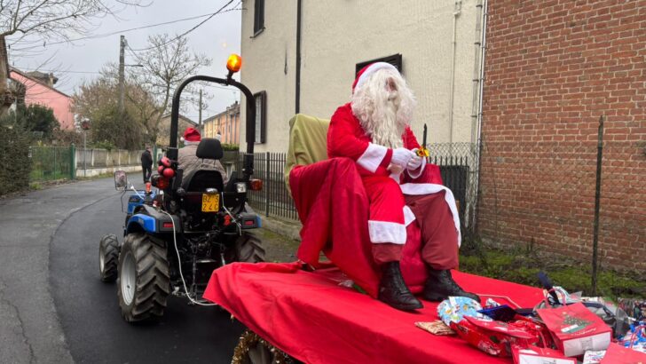 A Villa del Foro una domenica di festa con l’arrivo di Babbo Natale