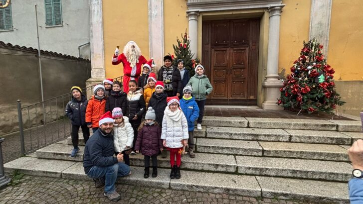 A Villa del Foro una domenica di festa con l’arrivo di Babbo Natale