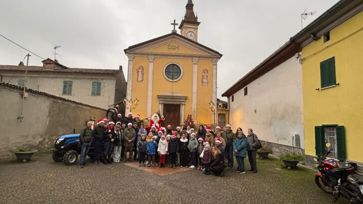 A Villa del Foro una domenica di festa con l’arrivo di Babbo Natale