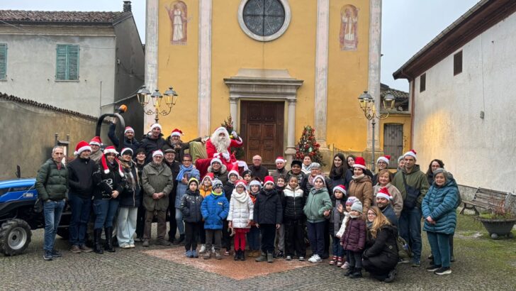 A Villa del Foro una domenica di festa con l’arrivo di Babbo Natale