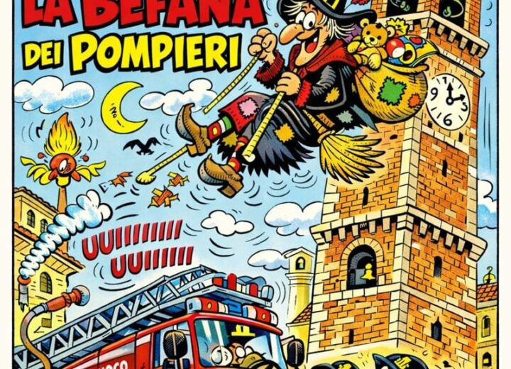 A Voghera la Befana dei pompieri in piazza Duomo e ultimo giorno del trenino