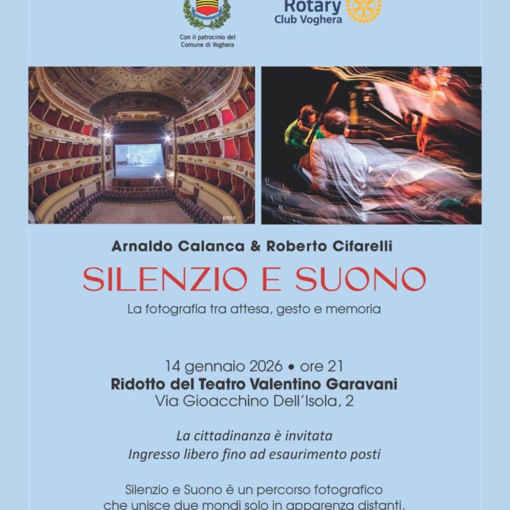 A Voghera l’incontro su “Silenzio e suono”