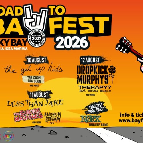 Presentato il cartellone del festival punk Road to Bay Fest 2026