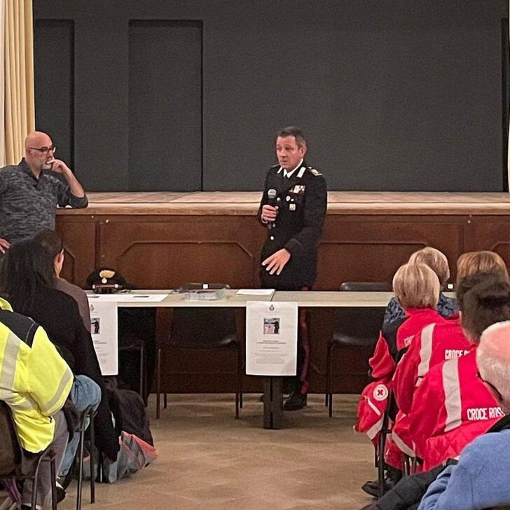 Carabinieri, istituzioni e cittadini a confronto contro truffe e furti
