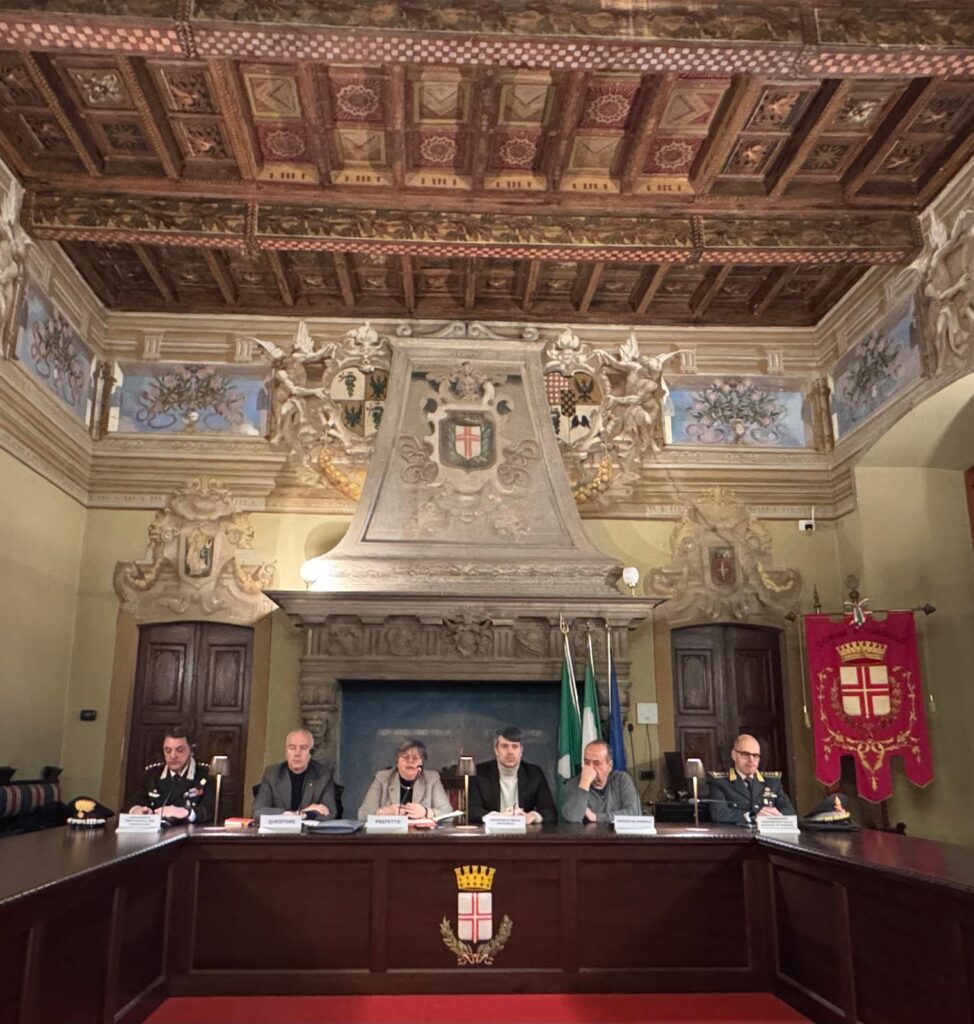 Prefettura Pavia incontro sicurezza