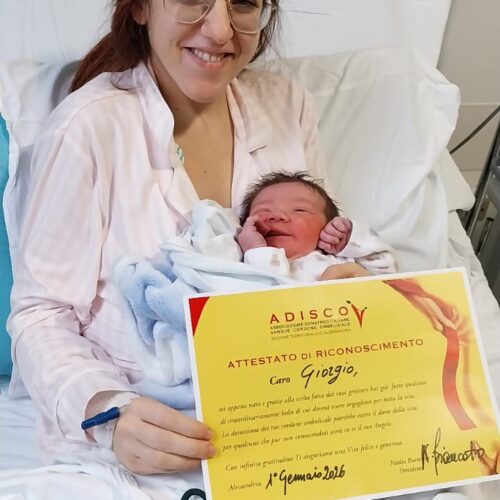 È Giorgio il primo nato in provincia