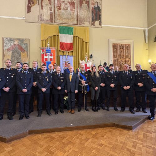 San Sebastiano e Giornata regionale della Polizia Locale. A Palazzo Ghilini premiati venti agenti
