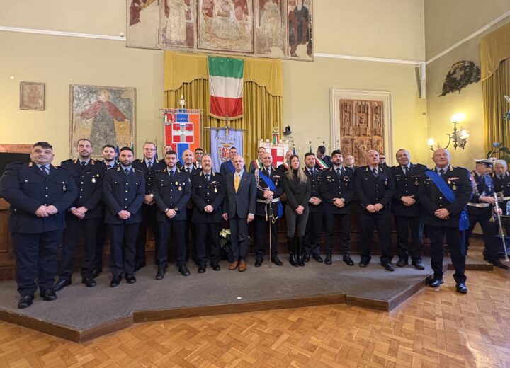 San Sebastiano e Giornata regionale della Polizia Locale. A Palazzo Ghilini premiati venti agenti