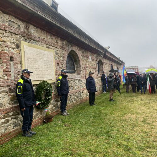 La cerimonia a Casale Monferrato per l’81° anniversario dell’eccidio della Banda Tom