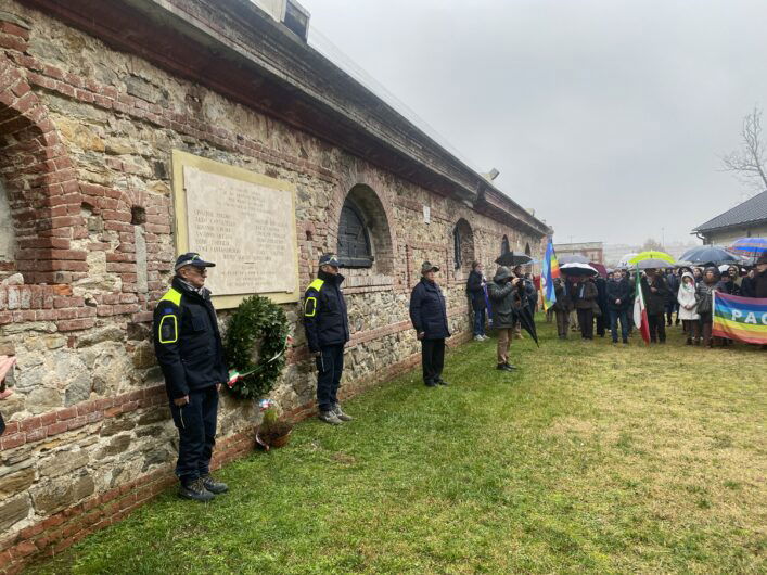 La cerimonia a Casale Monferrato per l’81° anniversario dell’eccidio della Banda Tom