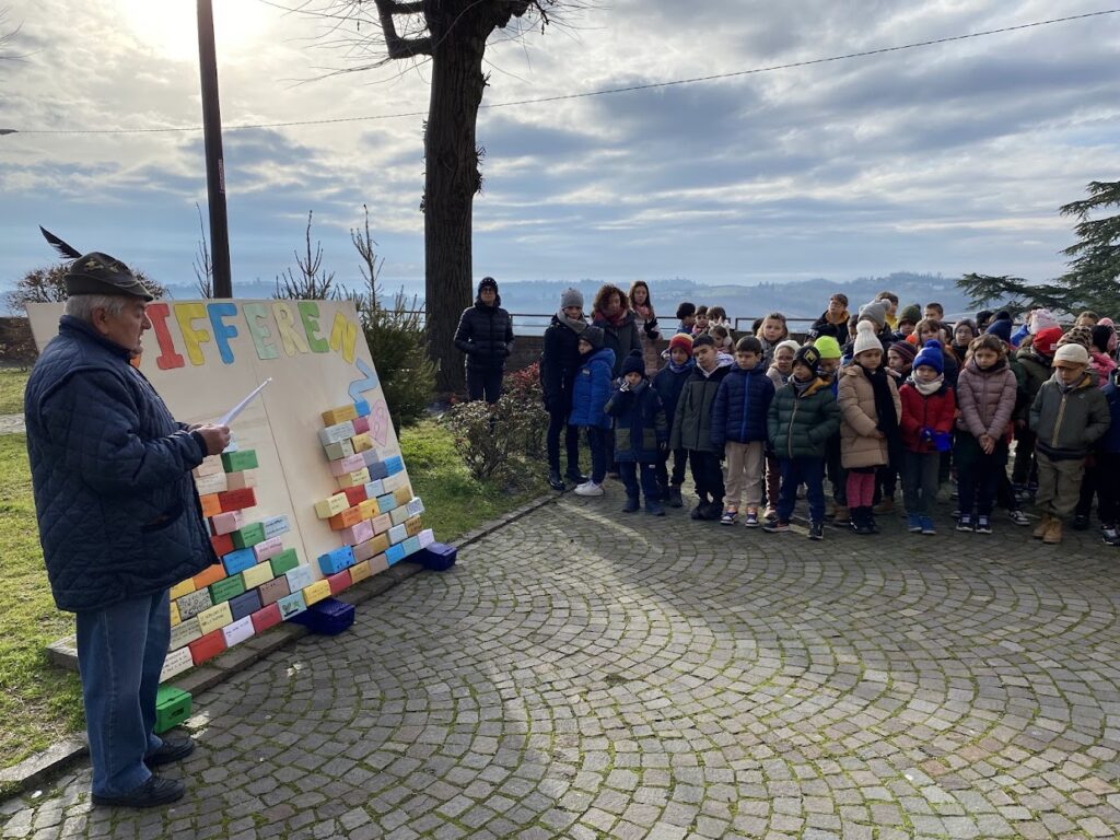 Muro contro indifferenza san giorgio monferrato