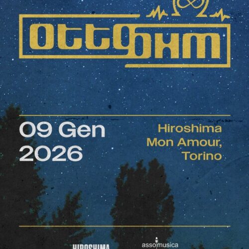 Gli Otto Ohm tornano con in concerto venerdì 9 a Hiroshima Mon Amour