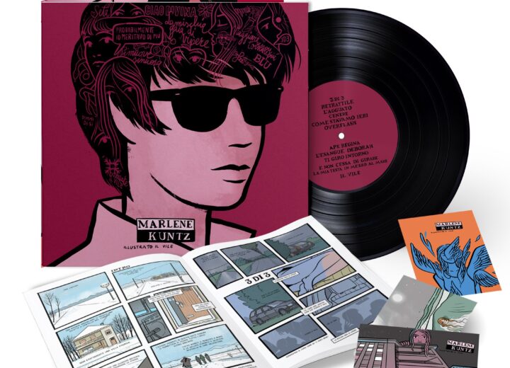 Marlene Kuntz ristampano Il Vile in limitata, disegnata dall’illustratore Alessandro Baronciani