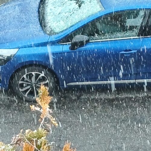 Primo dell’anno con i fiocchi di neve