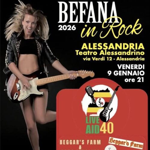 “Befana in Rock – Live Aid 40”: la musica che unisce, ieri come oggi