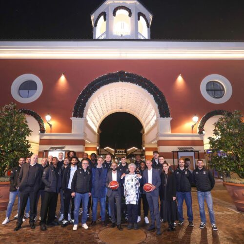 Per Bertram Derthona-Armani Milano un supporter in più: il Serravalle Designer Outlet