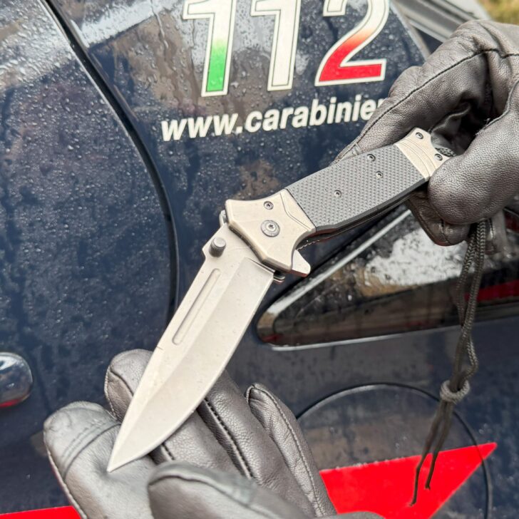 Tenta di entrare in Tribunale a Pavia con un coltello. Denunciato