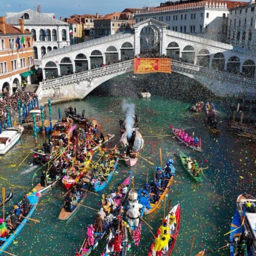 Carnevale di Venezia 2026: mito, sport e spettacolo nell’edizione dedicata alle Olimpiadi