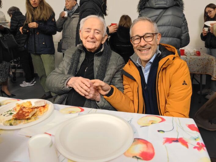 I 102 anni di Don Guido Ottria: la festa della Comunità San Paolo per il suo parroco