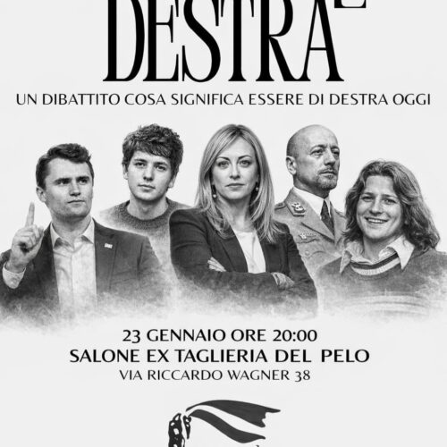 Cosa significa essere di destra oggi: ad Alessandria il convegno di Gioventù Nazionale