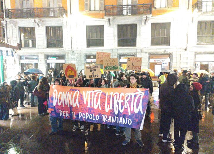 Alessandria in piazza per il popolo iraniano: “La solidarietà è una scelta politica che faremo sempre”