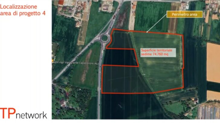 A Castelceriolo un maxi parcheggio per camion vicino al casello: sarà grande più di dieci campi da calcio