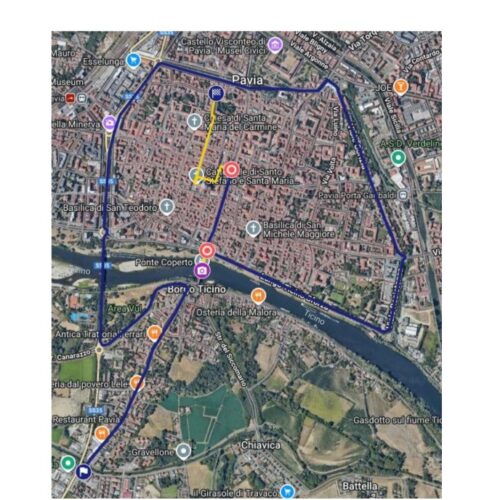 La Fiamma Olimpica illumina Pavia: tutte le modifiche alla viabilità del 15 gennaio 2026