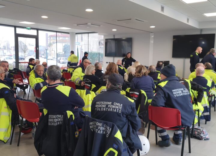 Corso per interventi durante le calamità naturali per i volontari di Protezione Civile di Acqui e Morbello
