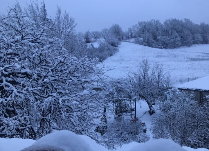 La magia della neve sull’Appennino in provincia di Alessandria
