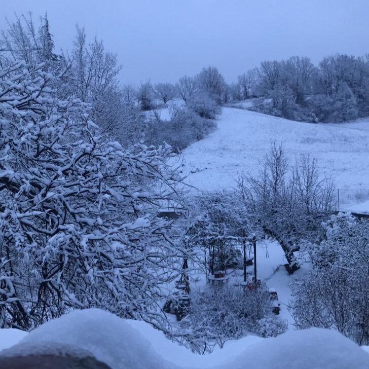 La magia della neve sull’Appennino in provincia di Alessandria