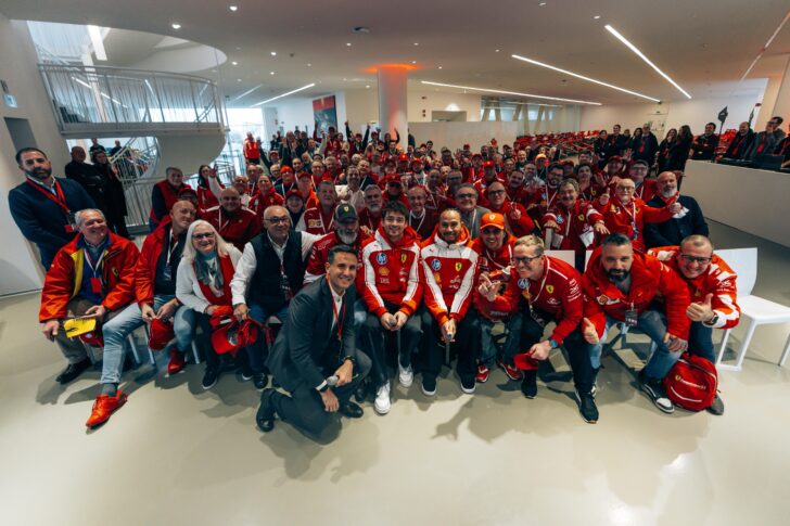 Anche lo Scuderia Ferrari Club Alessandria alla presentazione della nuova Rossa a Fiorano