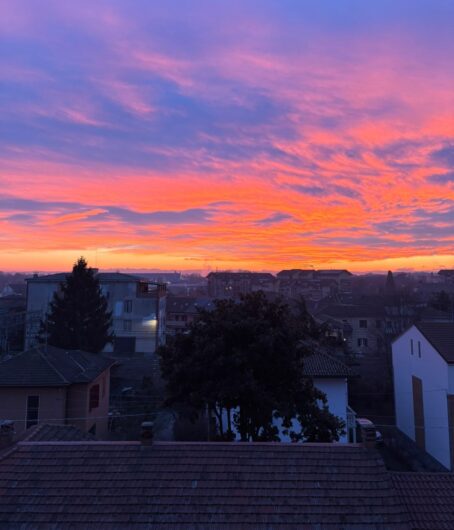 Il tramonto ad Alessandria immortalato dai nostri lettori [FOTO]