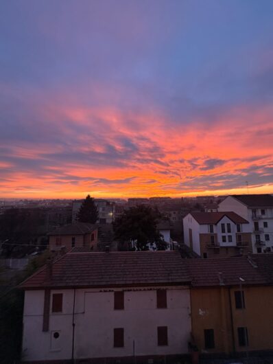 Il tramonto ad Alessandria immortalato dai nostri lettori [FOTO]