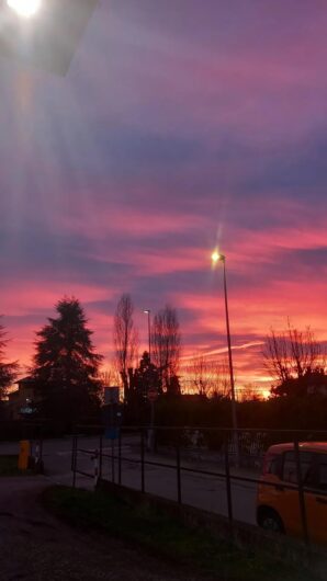Il tramonto ad Alessandria immortalato dai nostri lettori [FOTO]