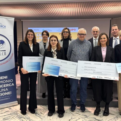 Ospedale Alessandria: Premi della Ricerca ad Annalisa Priano, Enrica Bertelli e Marta Erculiani