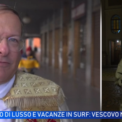 Anche le telecamere di Rai Uno, in diretta, sul “caso” del Vescovo di Alessandria