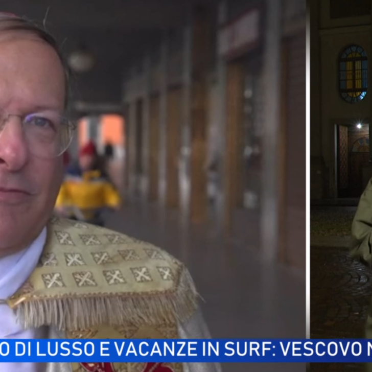 Anche le telecamere di Rai Uno, in diretta, sul “caso” del Vescovo di Alessandria