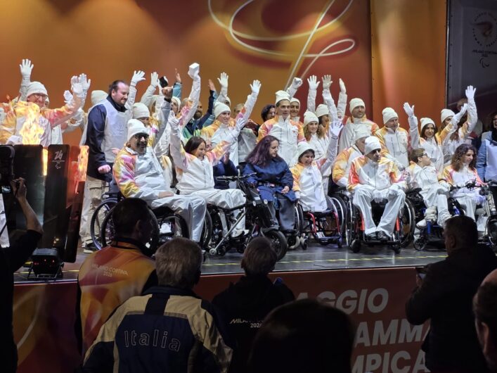 Paralimpiadi Milano-Cortina: il tennista alessandrino Gianluca Cosentino tedoforo a Torino