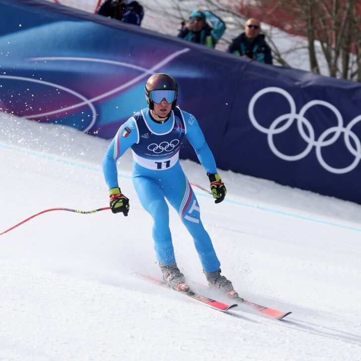 Olimpiadi Milano Cortina 2026: Franzoni argento e Paris bronzo nella discesa libera
