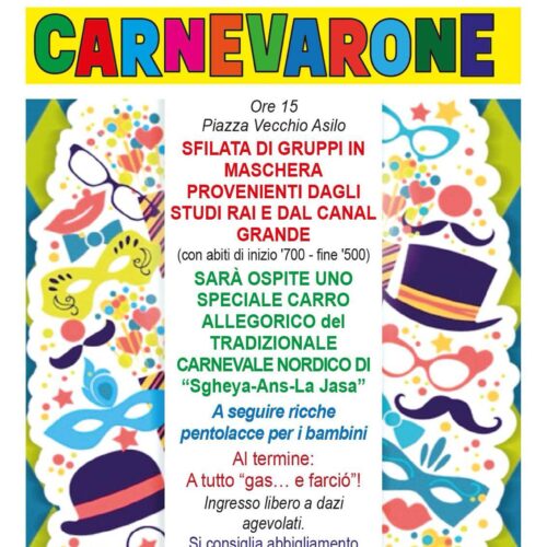 Sabato 14 febbraio torna il “Carnevarone” a Rivarone