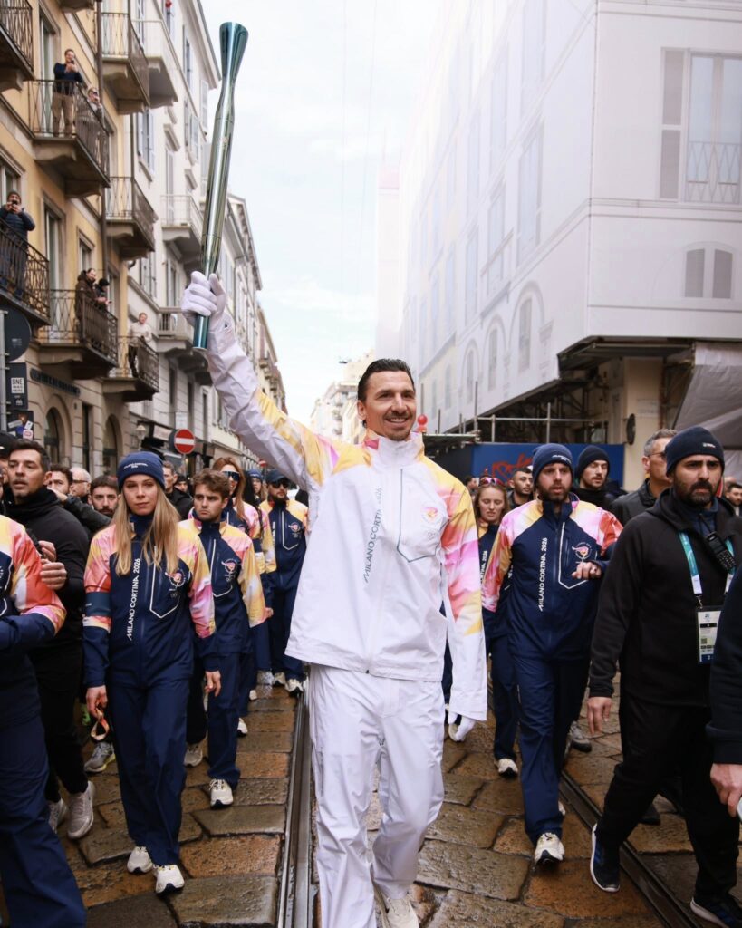 Ibrahimovic olimpiadi milano cortina