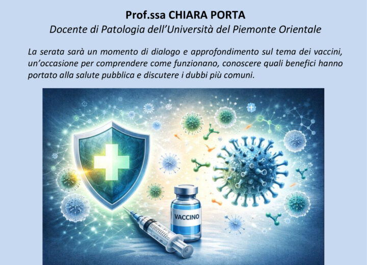 Vaccini tra scienza e disinformazione: l’incontro venerdì 13 febbraio