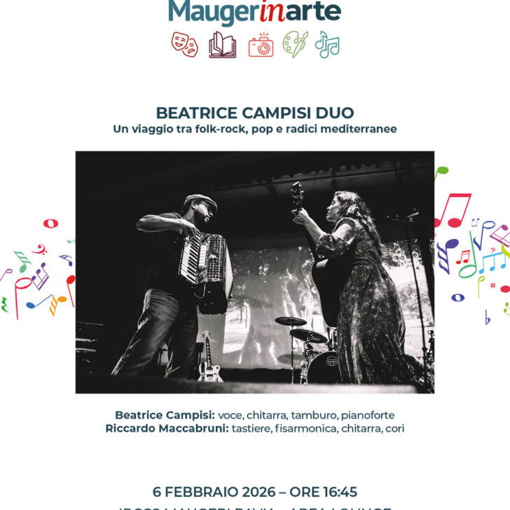 Musica come terapia: venerdì 6 febbraio il concerto del “Beatrice Campisi Duo”
