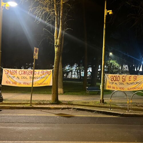 Non una di meno contro il Ddl Bongiorno: “No all’arretramento imposto dal governo Meloni”