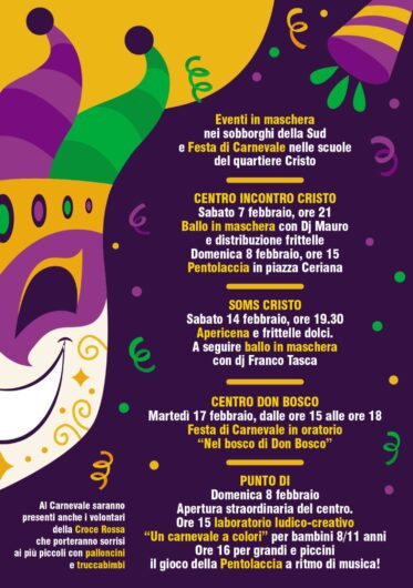 Il Carnevale del Quartiere Cristo festeggia 20 anni. Domenica la grande festa in Piazza Ceriana