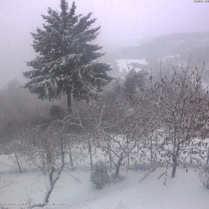 Piogge abbondanti in pianura. Nell’Ovadese e Acquese neve