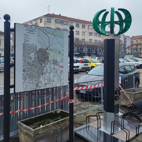 A Valenza due colonnine per la ricarica elettrica