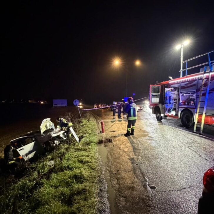 Tamponamento lungo la strada tra Castelceriolo e Spinetta: un’auto fuori strada